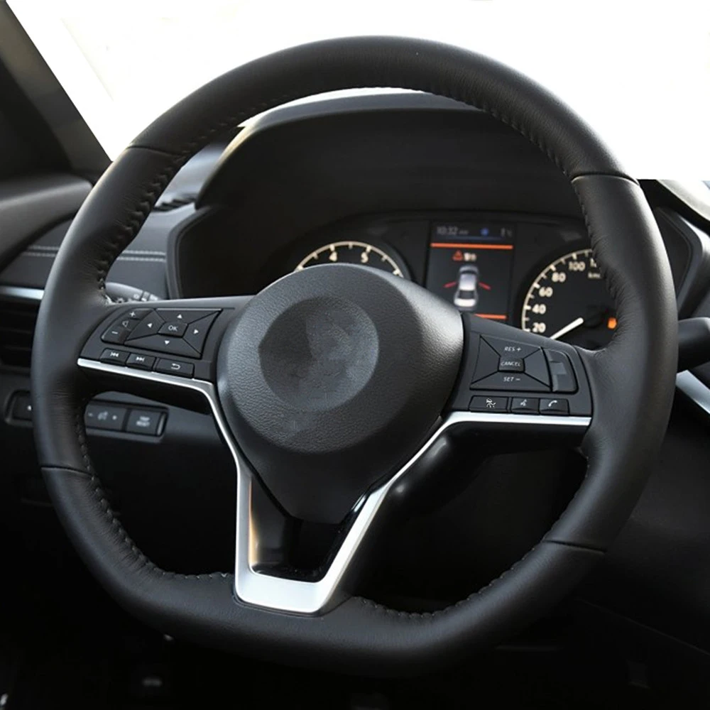 Car Cruise Control Steering Wheel Buttons Switch Black For Nissan Qashqai Serena C27 2018 2019