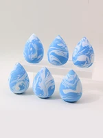 6Pcs Professional Makeup Sponge Set, Wet & Dry Dual‑Use Large Water‑Drop Makeup Puffs, Beauty Tools For Foundation And Concealer 3