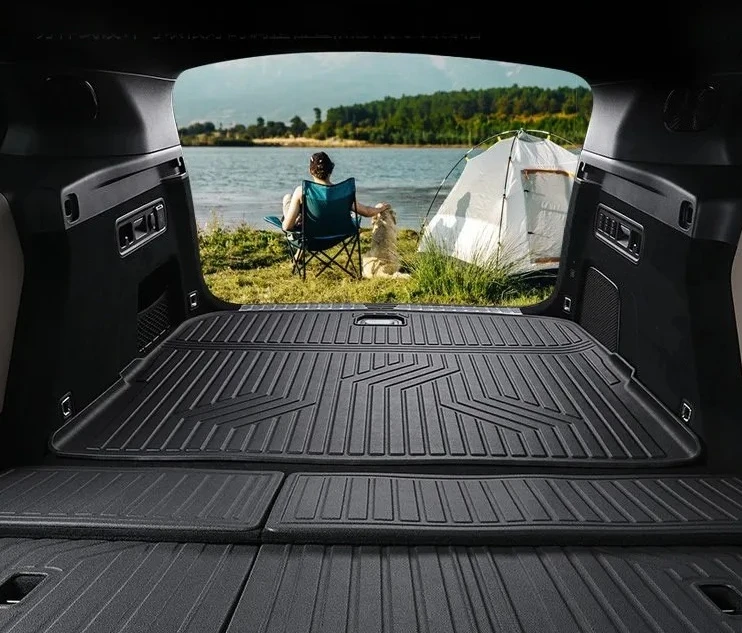 Rear Trunk Mats TPE Waterproof Anti-scratch Cargo Liner Non-slip Trunk Liner Cargo Mat For Zeekr 8X 2026 Accessories