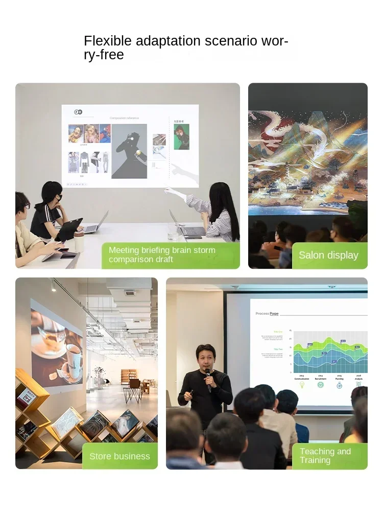 جهاز عرض BenQ E520 ثلاثي الأبعاد DLP 3600 لومن أجهزة عرض ذكية تسليط الضوء على مكتب مؤتمر شاشة منزلية جهاز عرض benq عالي الوضوح