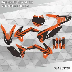 For KTM SX 85 SX85 2013 2014 2015 2016 2017 Graphics Decals Stickers Motorcycle Background Custom Number Name