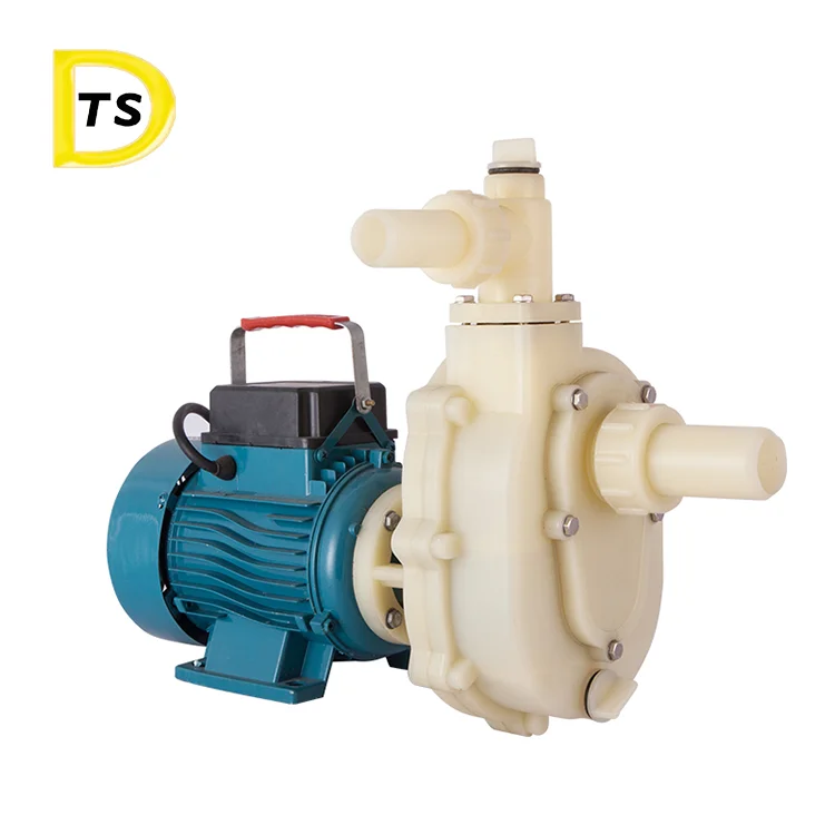 Anti-corrosion acid and alkali resistant plastic pump centrifugal self-priming pump