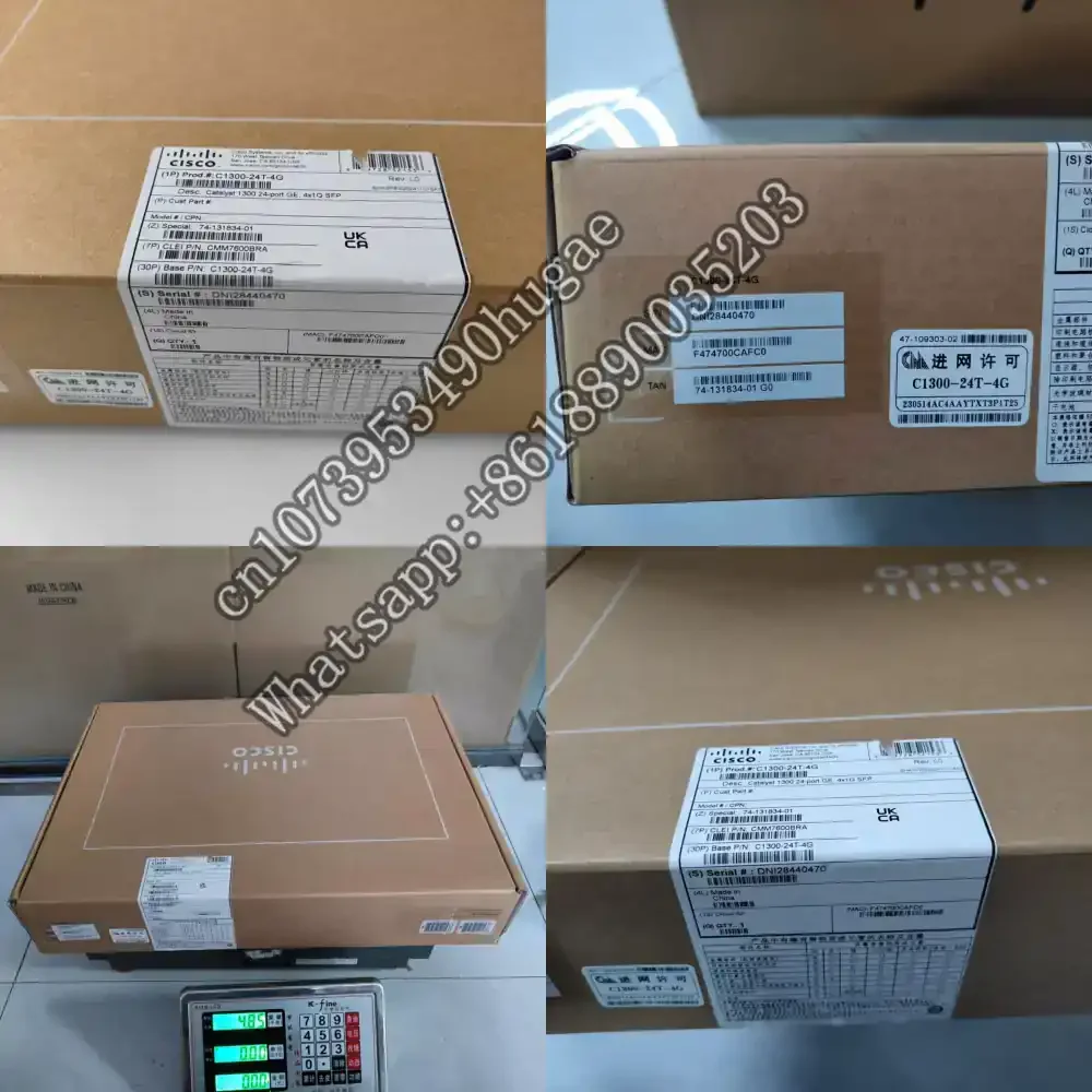 

Managed Gigabit Ethernet Switch for C1300-24T-4G 24 Port 10/100/1000Mbps RJ45 + 4 Port SFP Network Switch Data Center Office