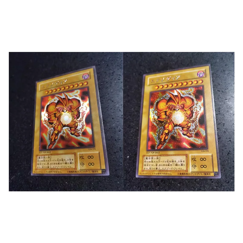 Zoku Nekurofuadesu Accesscode Talker Exodia Yu-Gi-Oh! Homemade Diy Collection flash Card Toys Gift