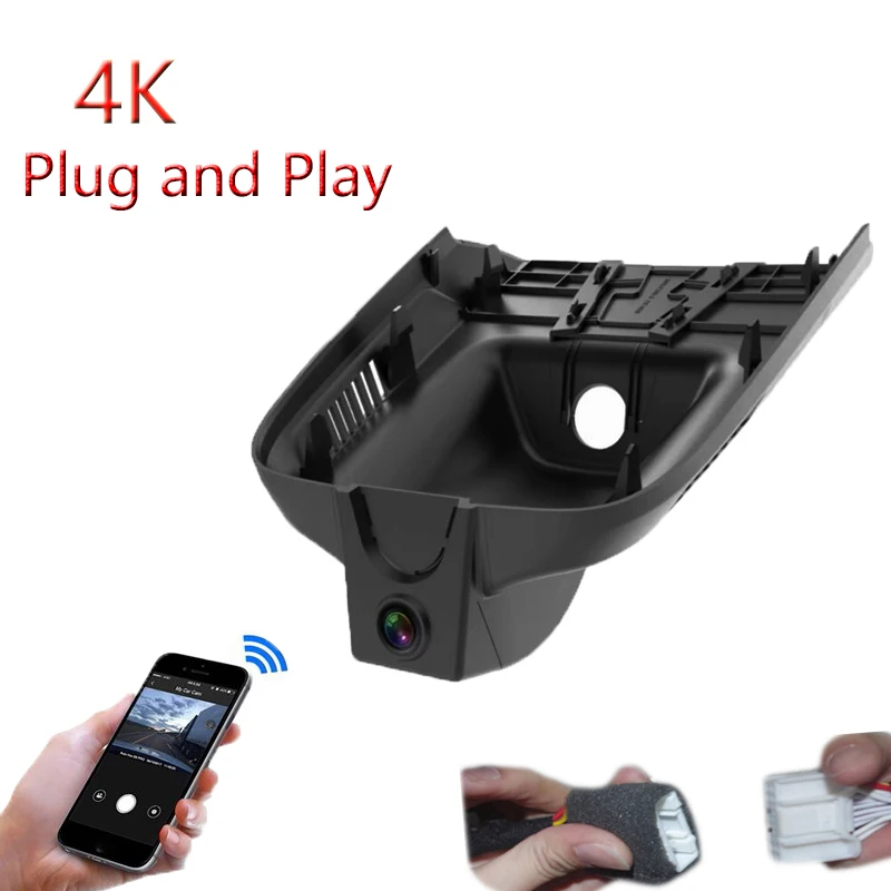 

4K Plug And Play For Geely HOUYO Haoyue L Okavango Top Version 2023 Car Wifi DVR Video Recorder Dash Camera FHD 2160P