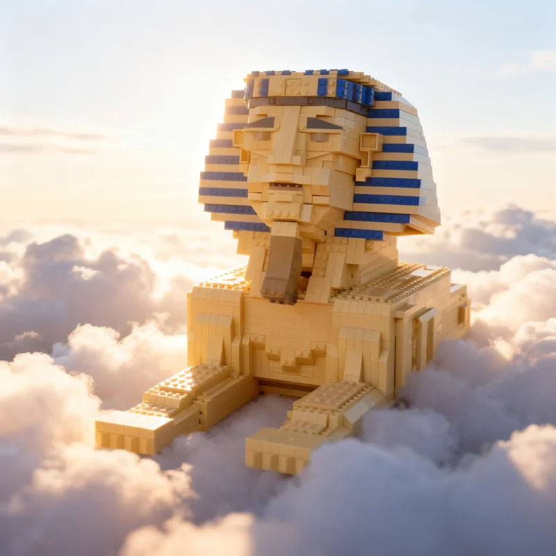 

Набор строительных блоков MOC SPHINX B Model Of Colosseum Creator Expert, 6849 деталей, креативный подарок, DIY, декор для стола, премиум-класс, для взрослых и детей