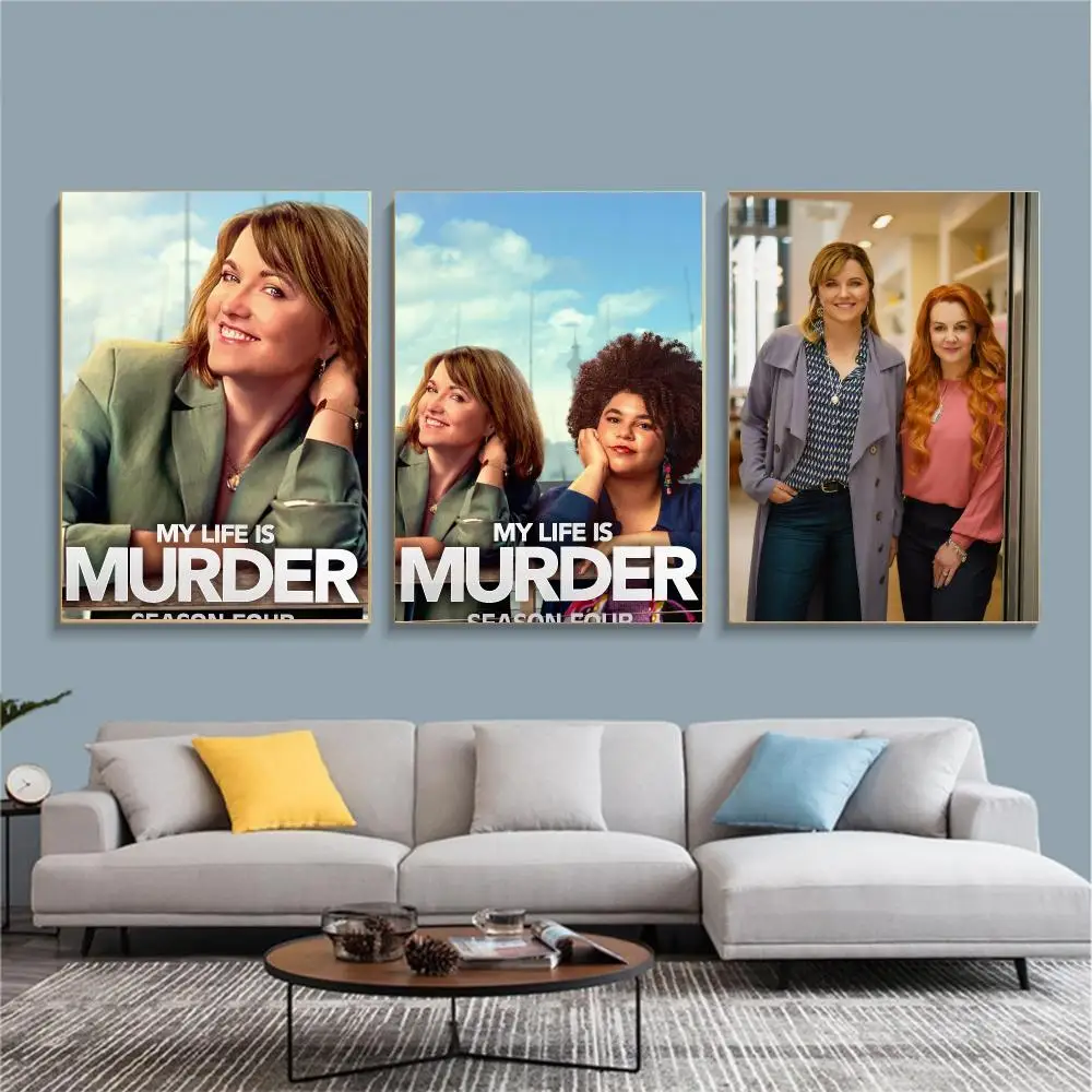 tv series M-My Life Is Murder-R Painting Calligraphy Nature Inspired Artwork for Living Room  Home Decoration