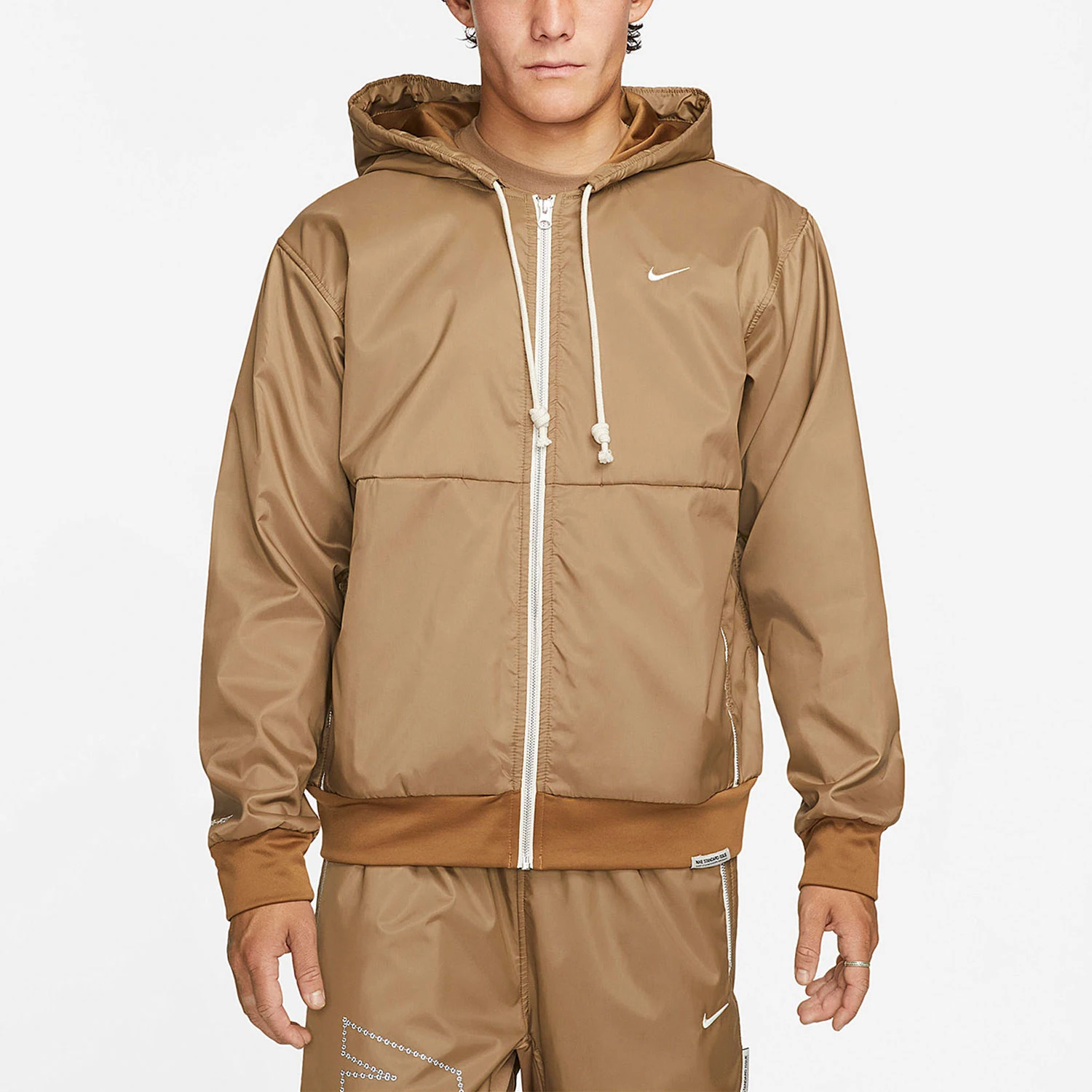 

Оригинальная новая мужская теплая спортивная повседневная куртка с капюшоном на флисовой подкладке Nike DQ6185-258