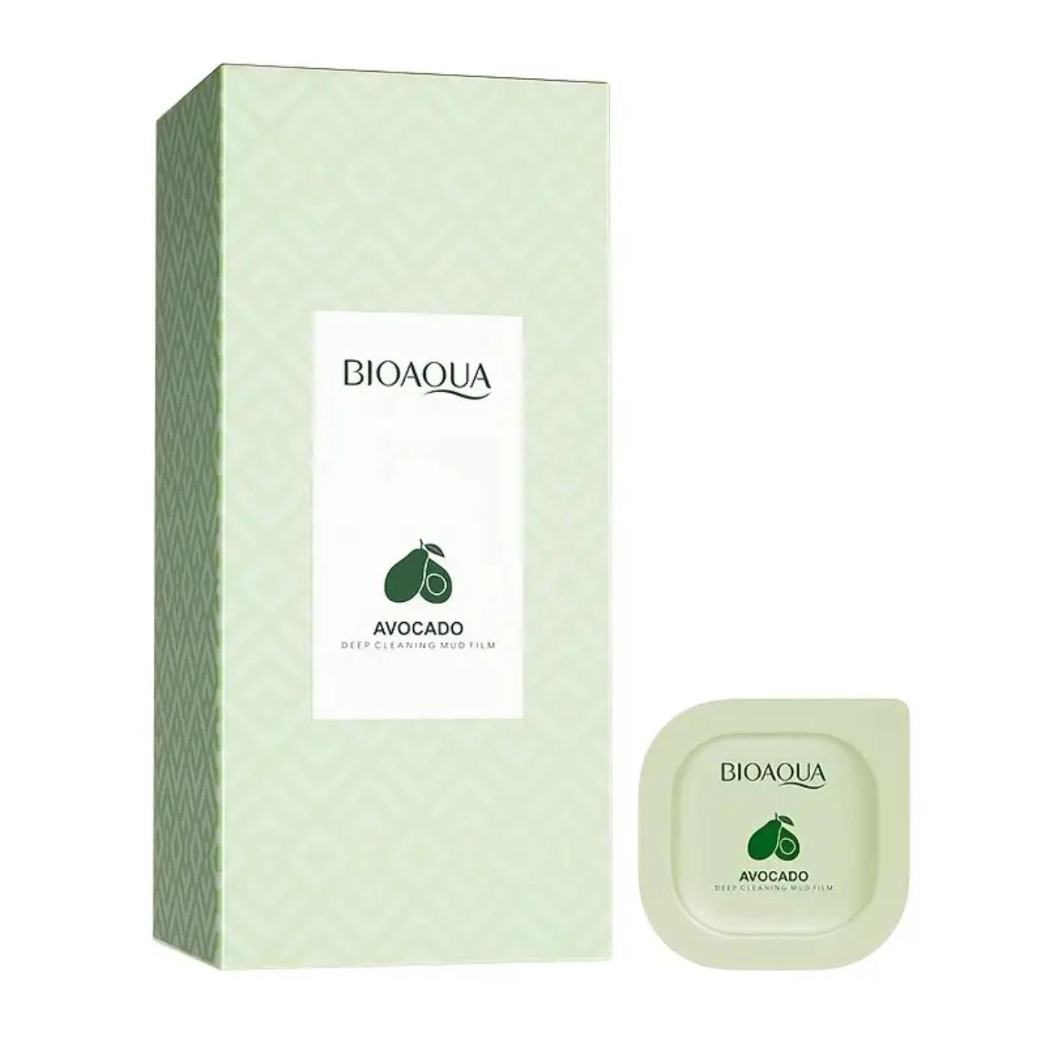 Deep Moisturizing Avocado Mud Mask for Gentle Cleansing & Smoothing, Moisturizing Mask to Improve Dryness