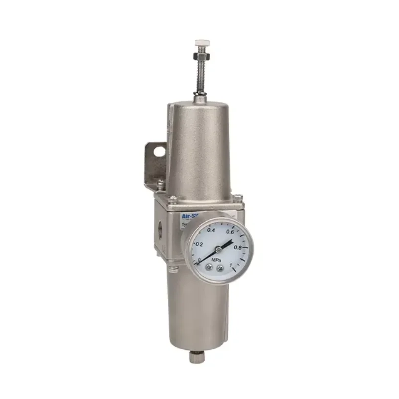 Air-SYA الشركة المصنعة AW40-N04-2-X2622C فاصل الماء الزيتي SS316 منظم الهواء فلتر الضغط مع مقياس الضغط