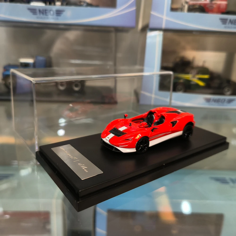 1:64 Modelauto Mclaren Elva Open Type Legering Speelgoed Motorvoertuig Diecast Metal Edition Supercar Modelvoertuig Collectie Decoratie