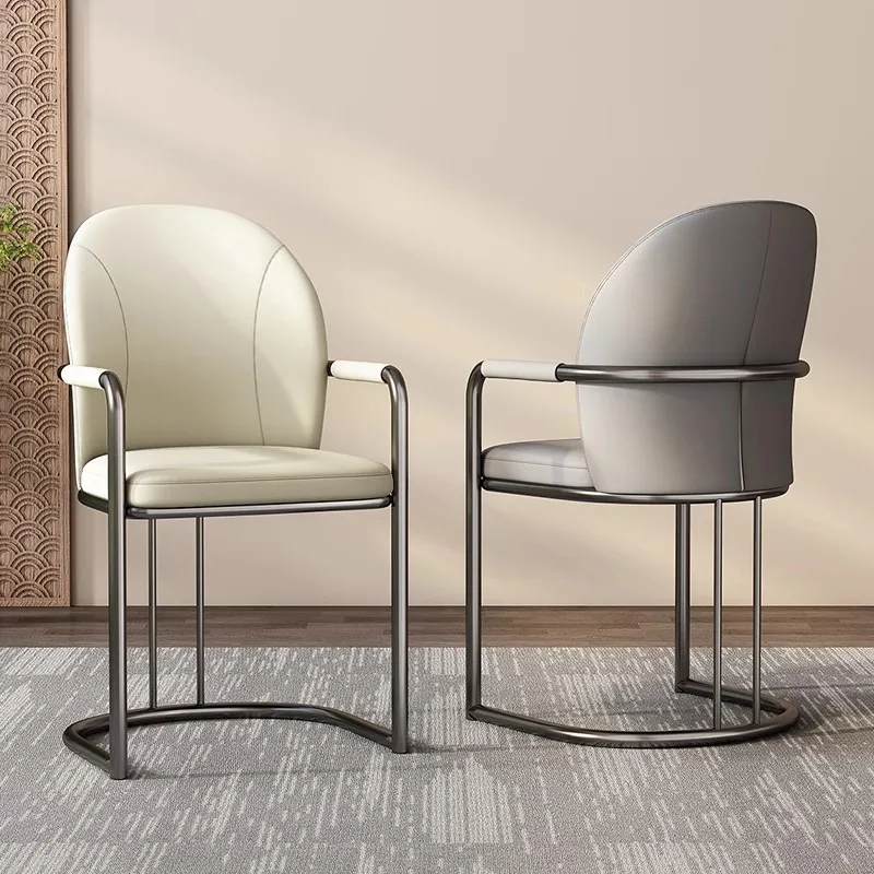 كرسي غرفة الشاي المكتبي البسيط الحديث كرسي ألعاب الكمبيوتر السحابي ووحدة التحكم، طاولة شاي فاخرة وخفيفة الوزن بتصميم بسيط