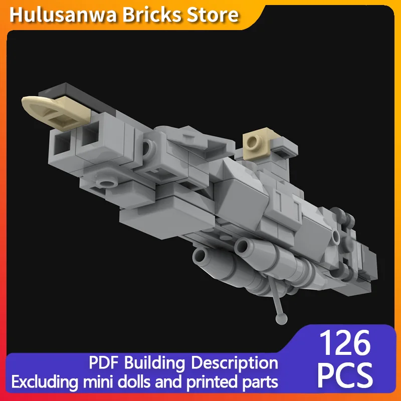 

Популярная киномодель MOC, строительные кирпичи, транспорт, космический корабль, модульная технология, подарки, праздник, сборка, детские игрушки, костюм