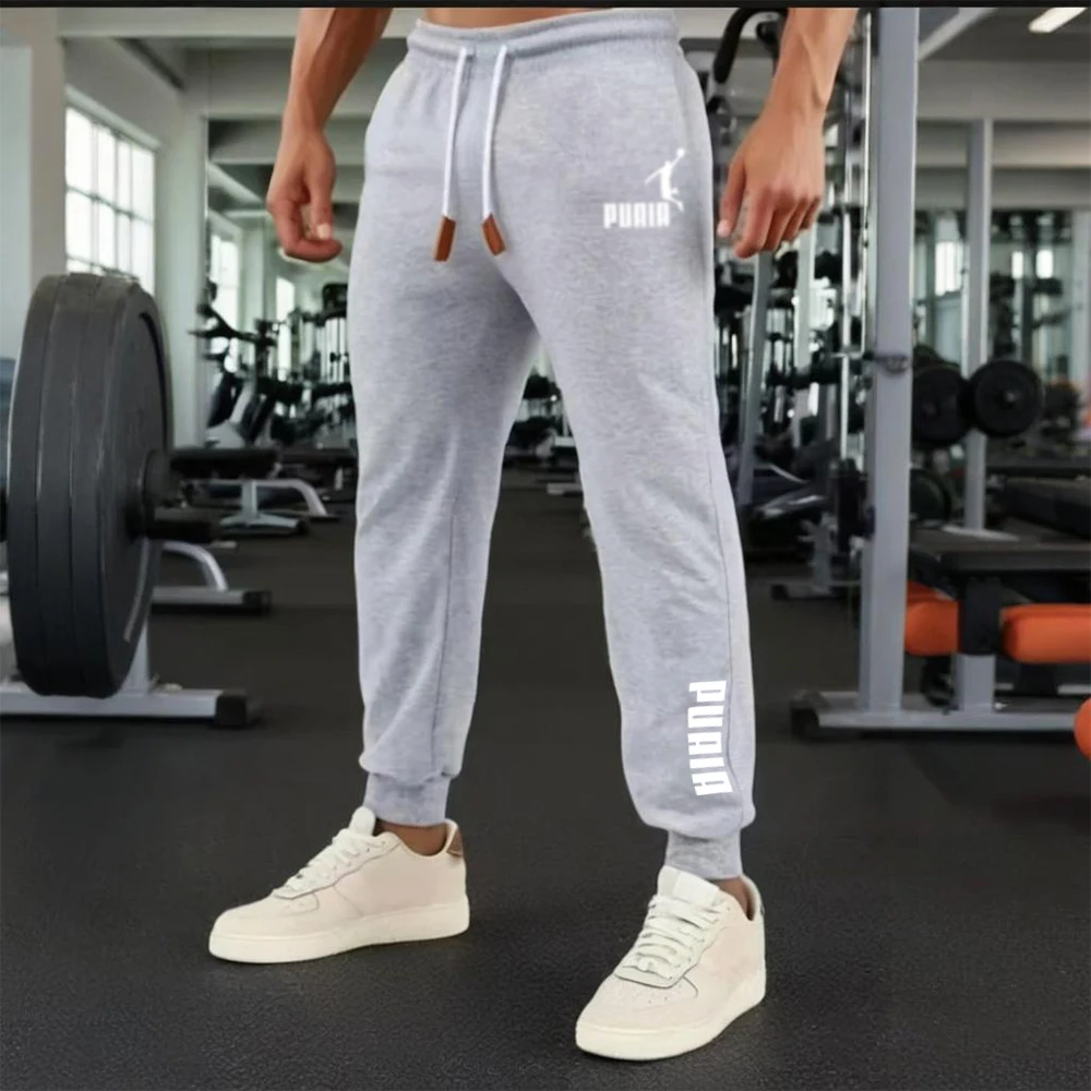 

Men's sports sweatpants with casual prints, casual running pants, casual sport pants, sweatpants, casual sport pants, fitness sp