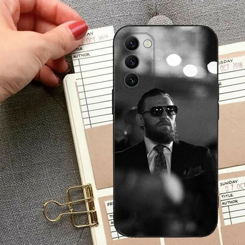 C-Conor McGregor Boxing Phone Case For Samsung Galaxy A20,A21s,A22,A31,A32,A52,A53,A72,73,A80,A91Soft Black Cover image 5