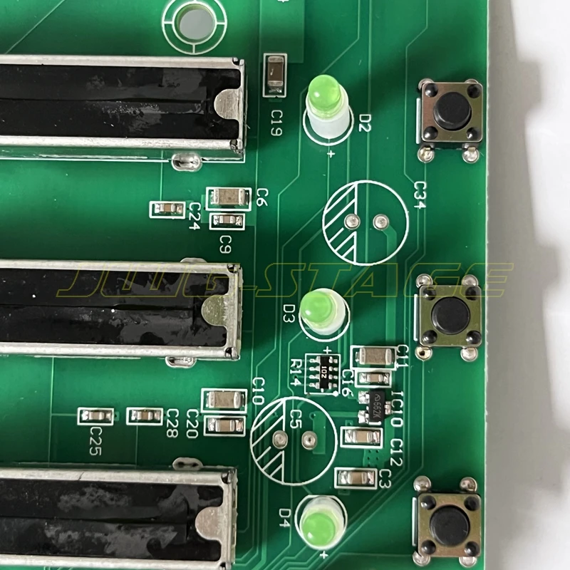Mini controlador DMX luz de escenario controlador de DMX-48 placa base PCB