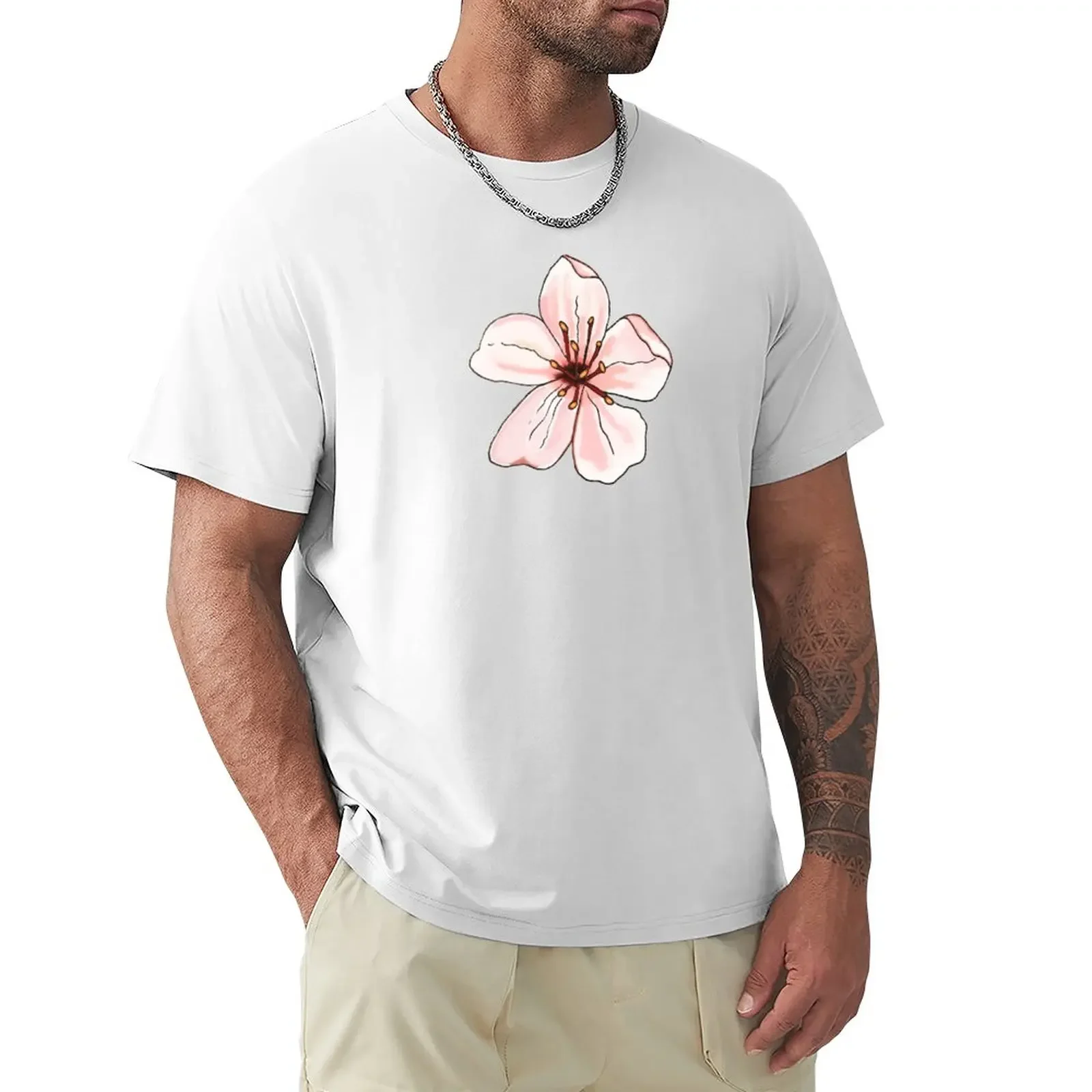 

Cherry Blossom T-Shirt sweat tees plain black t shirts men