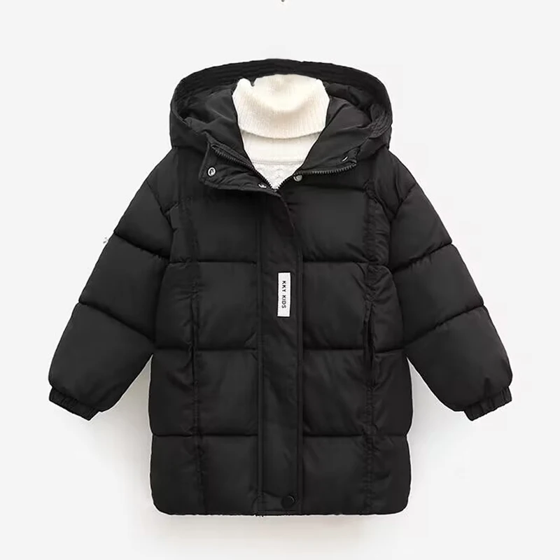 Boys winter coats & Jacket kids Zipper Sport jackets Fashion Patchwork thick Winter jacket  Boy Girls Winter Coat kids clothes