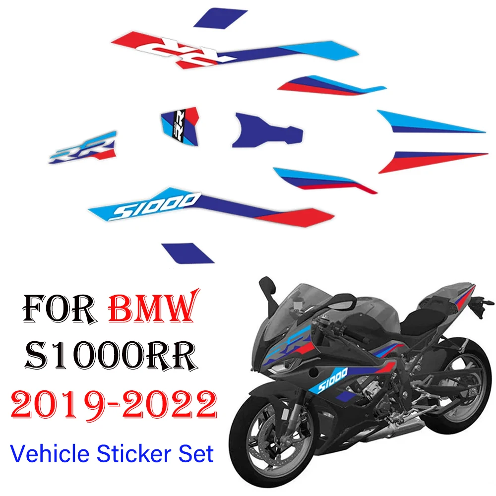 

New S1000RR FOR BMW S 1000RR Vehicle Sticker Set S1000 RR 2019 2020 2021 2022 S1000rr Retrofit Decal Sticker