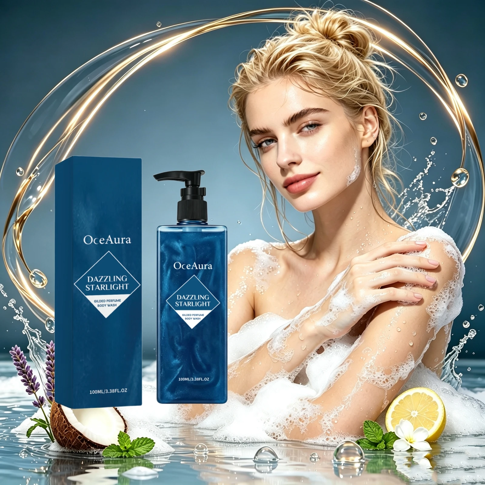 Luxury Skincare Daily - Glitter Perfumed Body Wash Lasting Aroma