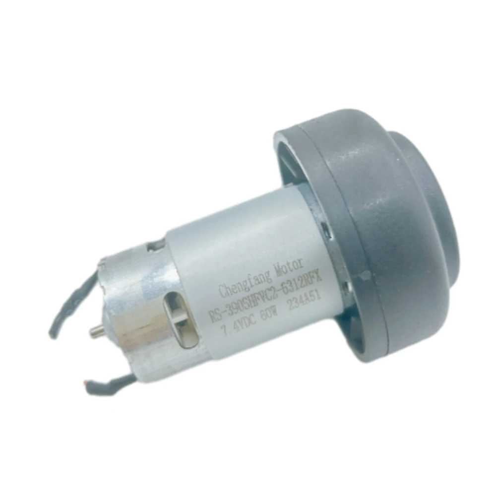 

7.4V 60W Fan Motor DC 390 Vacuum Cleaner Fan Motor Front and Rear Double Ball Bearing 45000 RPM High Speed Motor