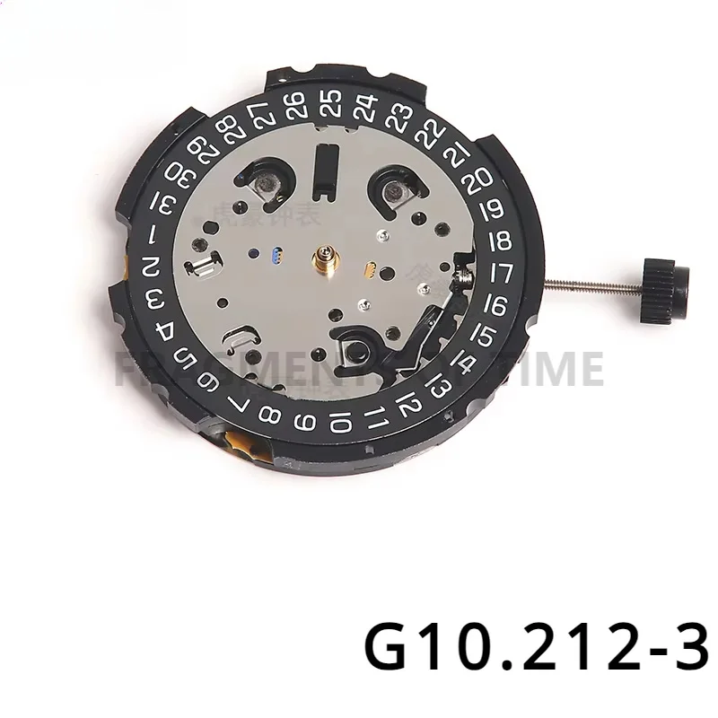 ETA Suiza G10.212, 6 pines, 3: 4, calendario G10.211 V8, movimiento de cuarzo, fabricación de precisión, G10212, nuevo