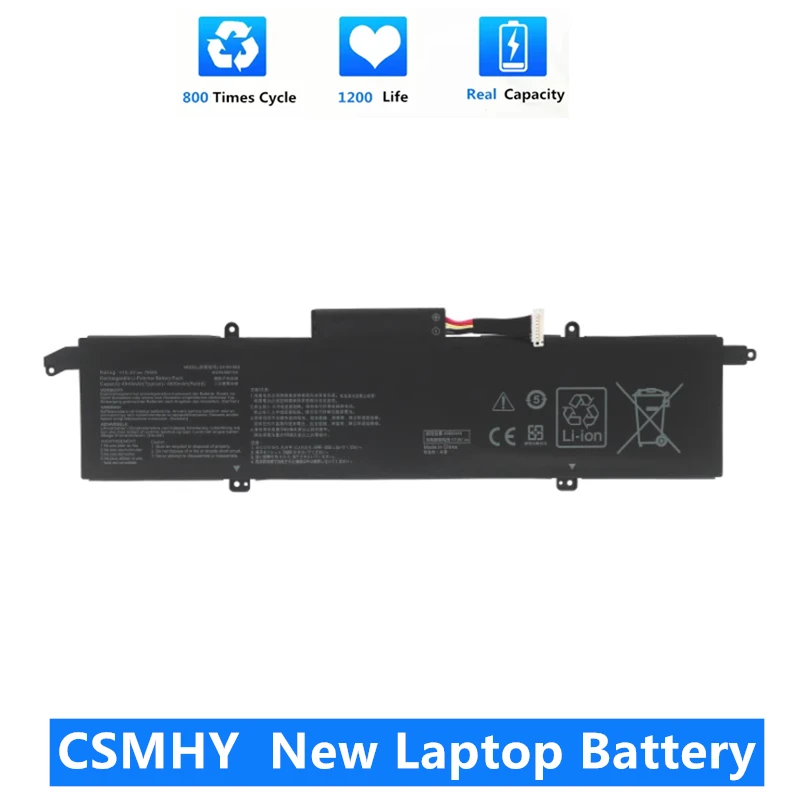 

CSMHY New C41N1908 Laptop Battery For Asus RoG Zephyrus G14 GA401 GA401II GA401IU GA401IV GA401IH GA401QE GA401QM GA401QH