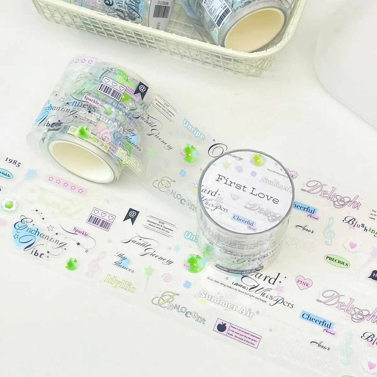 ملصقات الحب الهروب، عناصر التمرير، المواد النصية، ملصقات الكولاج، عناصر حساب اليد، القرطاسية المدرسية البساطة #3