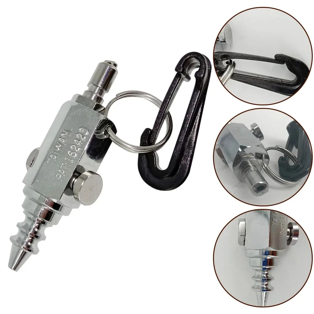 Stainless Steel Scuba Diving BCD Inflator Hose Tool Diving Air Nozzle