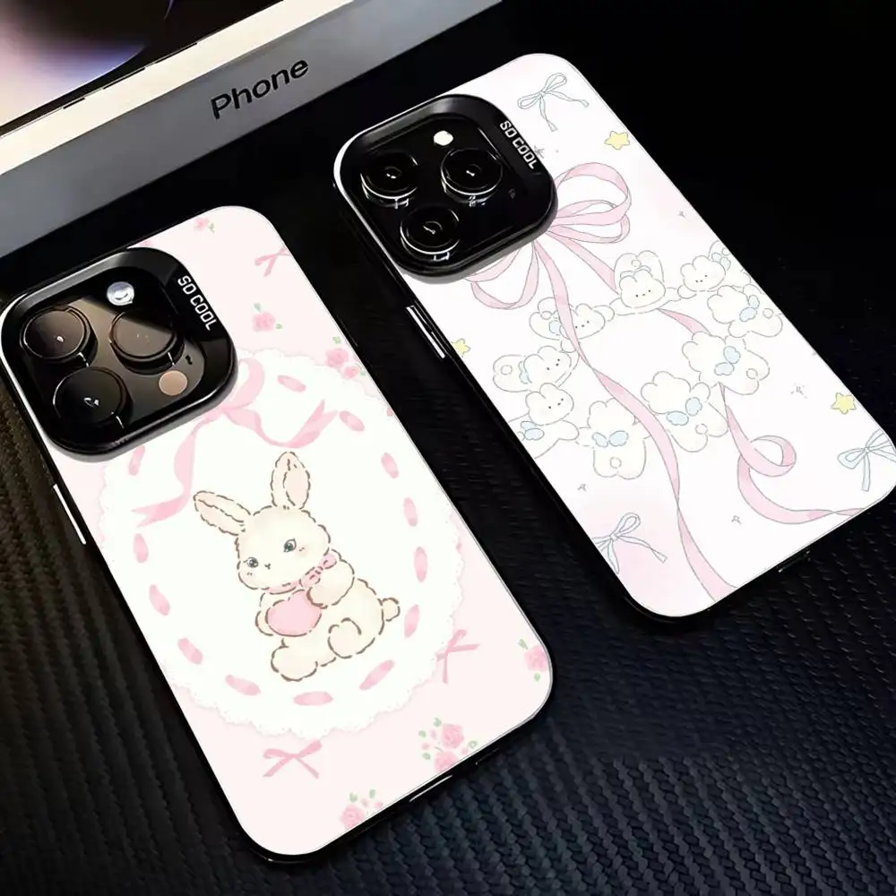 

Cute bow tie Phone Case For iPhone17,16,15,14,13,12,11 Plus,Pro Max Black Matte Shockproof Cover