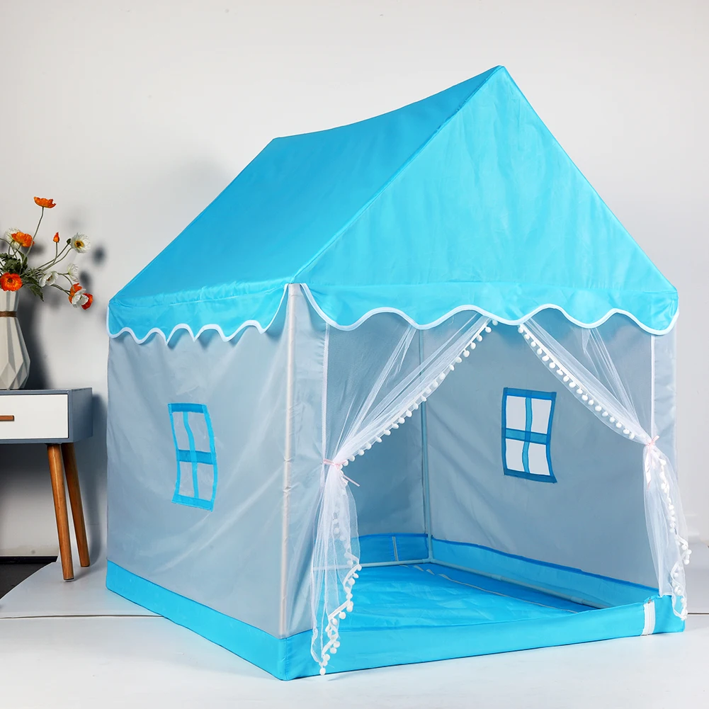 Portátil casa de brincar do bebê crianças tenda tenda tenda para meninos meninas playhouse tenda castelo jogar tenda casa brinquedo ao ar livre indoor