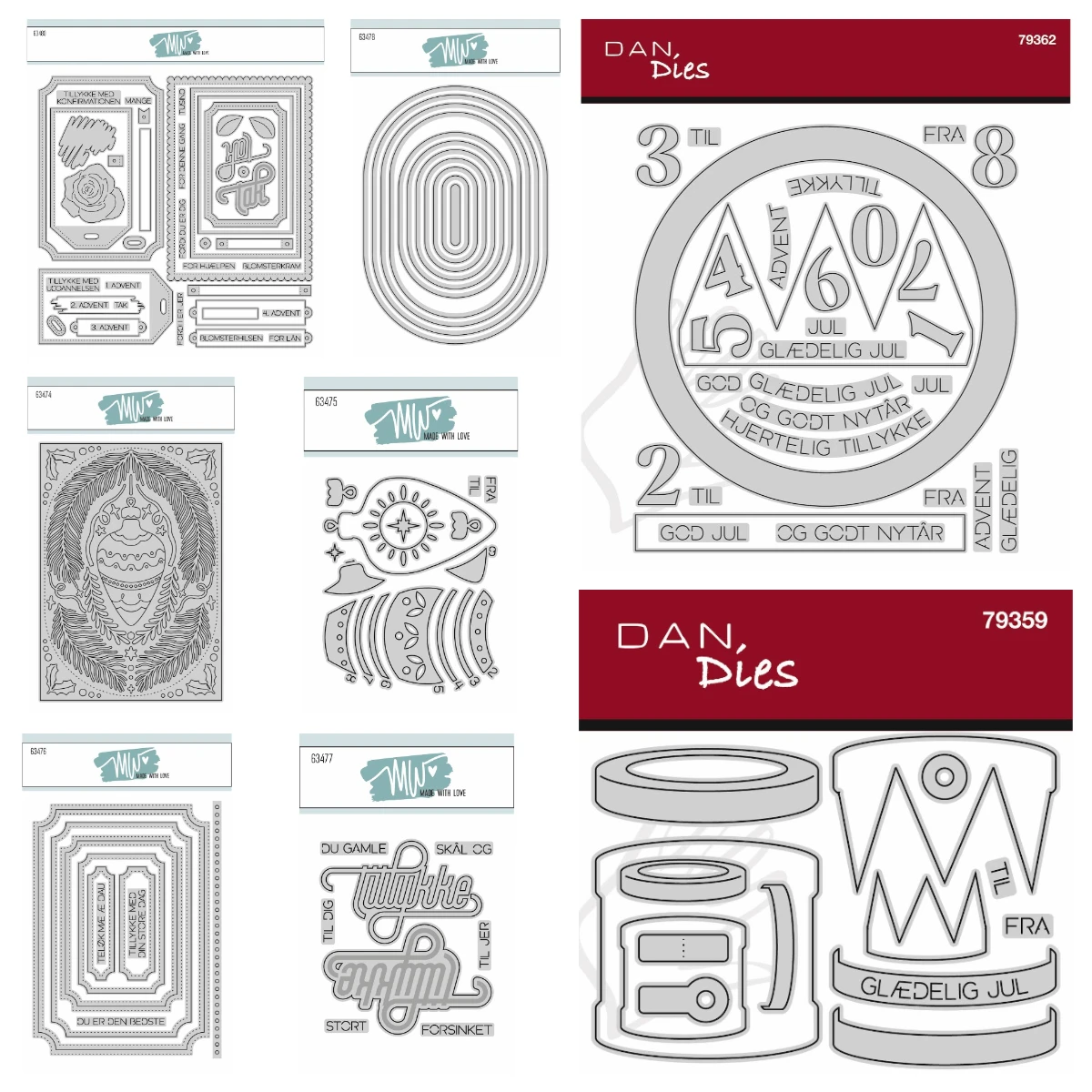 

Christmas Card Metal Craft Cutting Die DIY Scrapbooking Paper Craft Diary Decoration Greeting Card Handmade Embossing New 2025