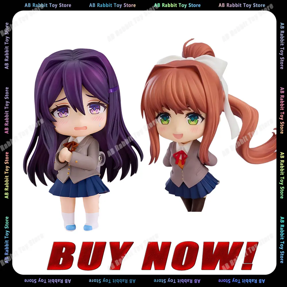 Literature Club! #2283 Doki Doki Yuri Anime Girl Figure #1817 Monika Action Figure Natsuki/Sayori Figurine Model Doll Toys Gifts