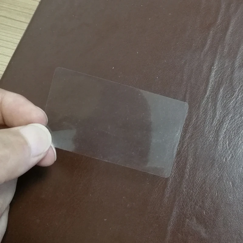 1Roll PVC Transparent Sticker Scrapbooking For Package And Envelope Seal Labels Clear Stickers Waterproof Adhesive