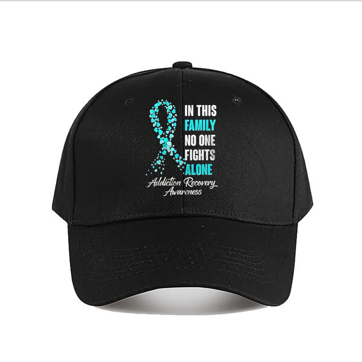 Addiction Recovery Family Support Baseball Cap Fashion Men Sunhat Women's Outdoor Sports Snapback Cap