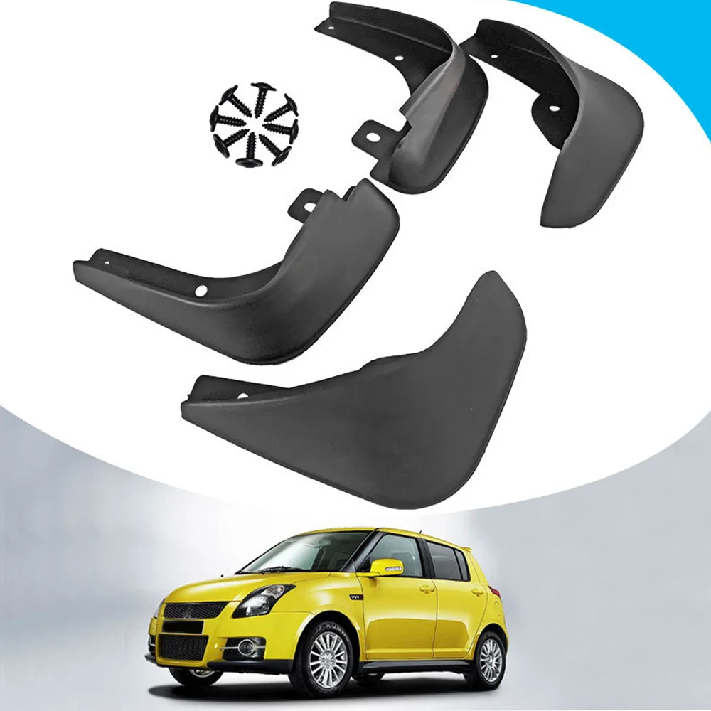 High quality Mudguards For Suzuki Swift 2011 2012 2013 2014 2015 2016 Car Fender Splash Guards Mud Flap Mud guard Accessories