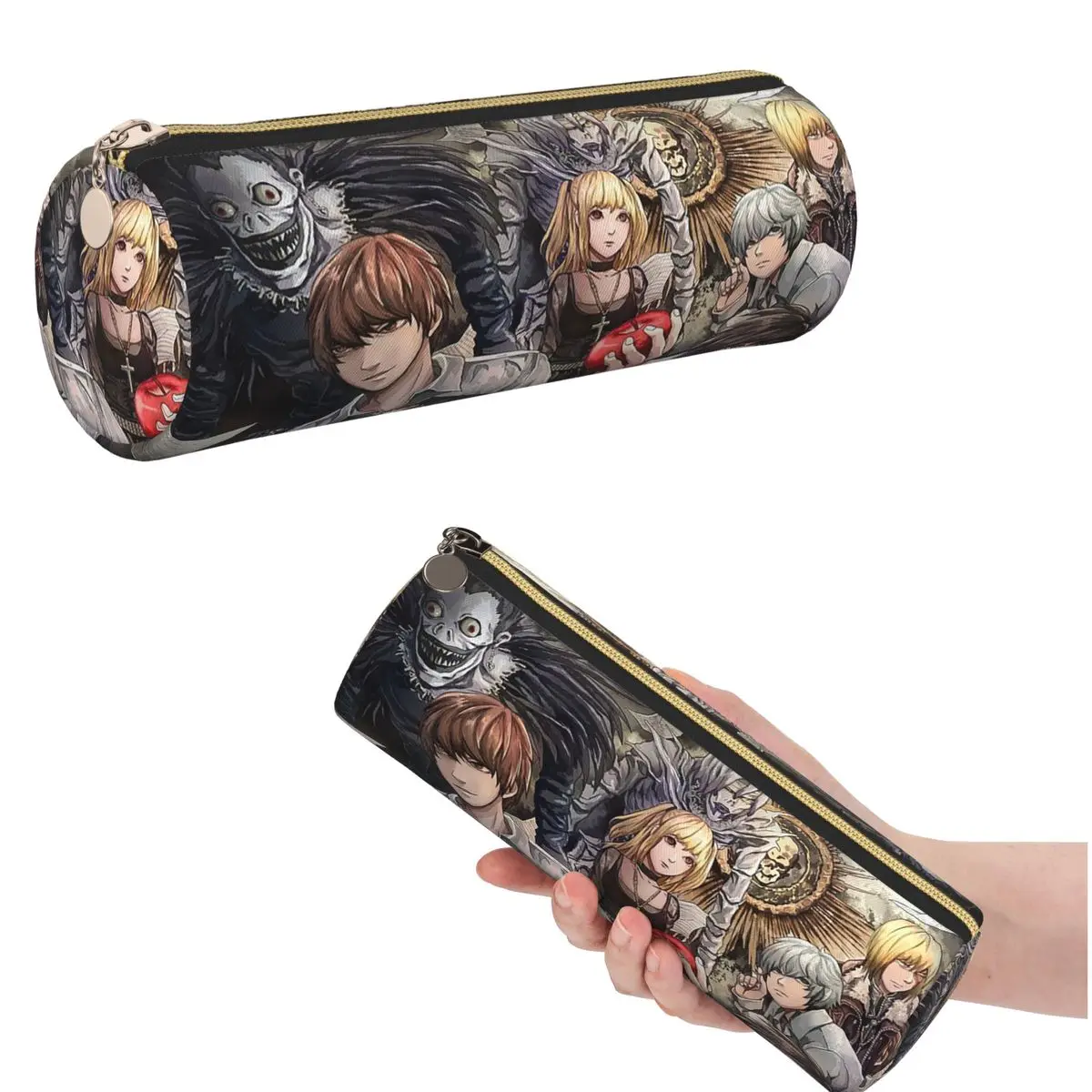 Death Note Anime Federmäppchen für Schüler, Schule, Stiftbox, Bleistiftbeutel, Schreibwaren, Stifthalter, Tasche