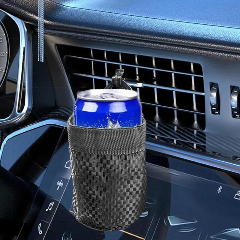 Car Pouch For Vent Air Vent Storage Purse Air Vent Pocket Bag Phone Holder Bag Portable Bottle Holder Space-Saving Pocket