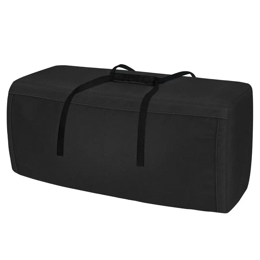 

Shield Outdoor Cushion Storage Bag 62 inch Waterproof Outside Storage Bags for Patio Furniture with Zippers and Handles Black