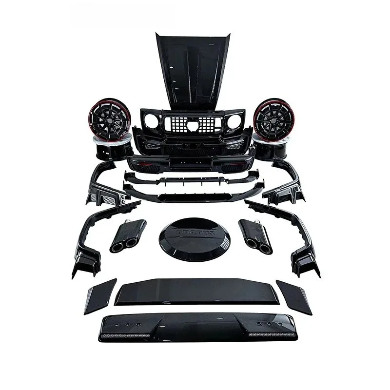 

Modified B900 large surrounding dry carbon fiber front and rear lip wheel eyebrow parts
