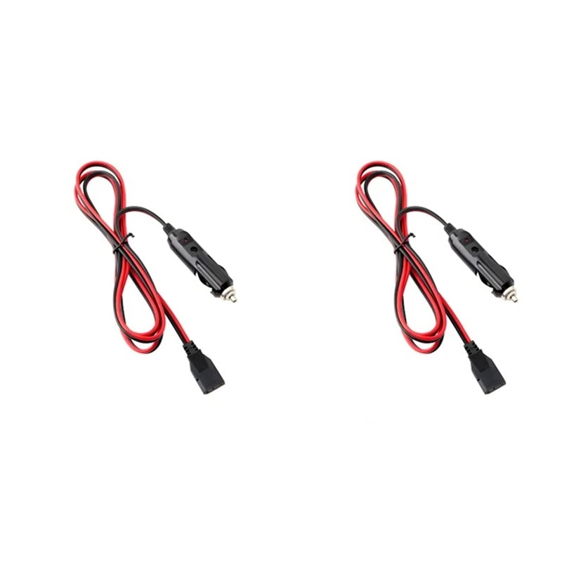 A03Z-2X CB Power Cord 12V Car Lighter For Cobra Galaxy Uniden Midland President MC Kinley President Walker Mobile Ham Radios