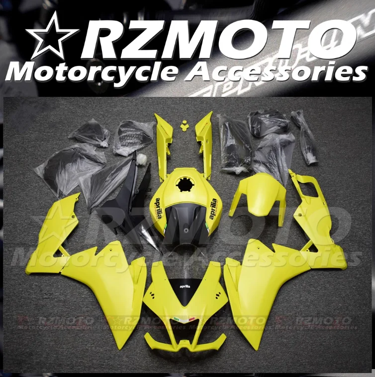 4Gifts New ABS Motorcycle Fairings Kit Fit For Aprilia RS4 50 RS125 12 13 14 15 2012 2013 2014 2015 Custom Yellow Matte