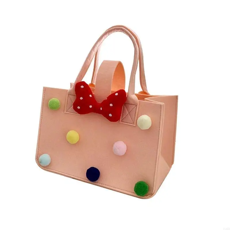 

340D Women's Tote Bag Cartoon Felt Bag Multifunctional Hand Bag Lunch Bag