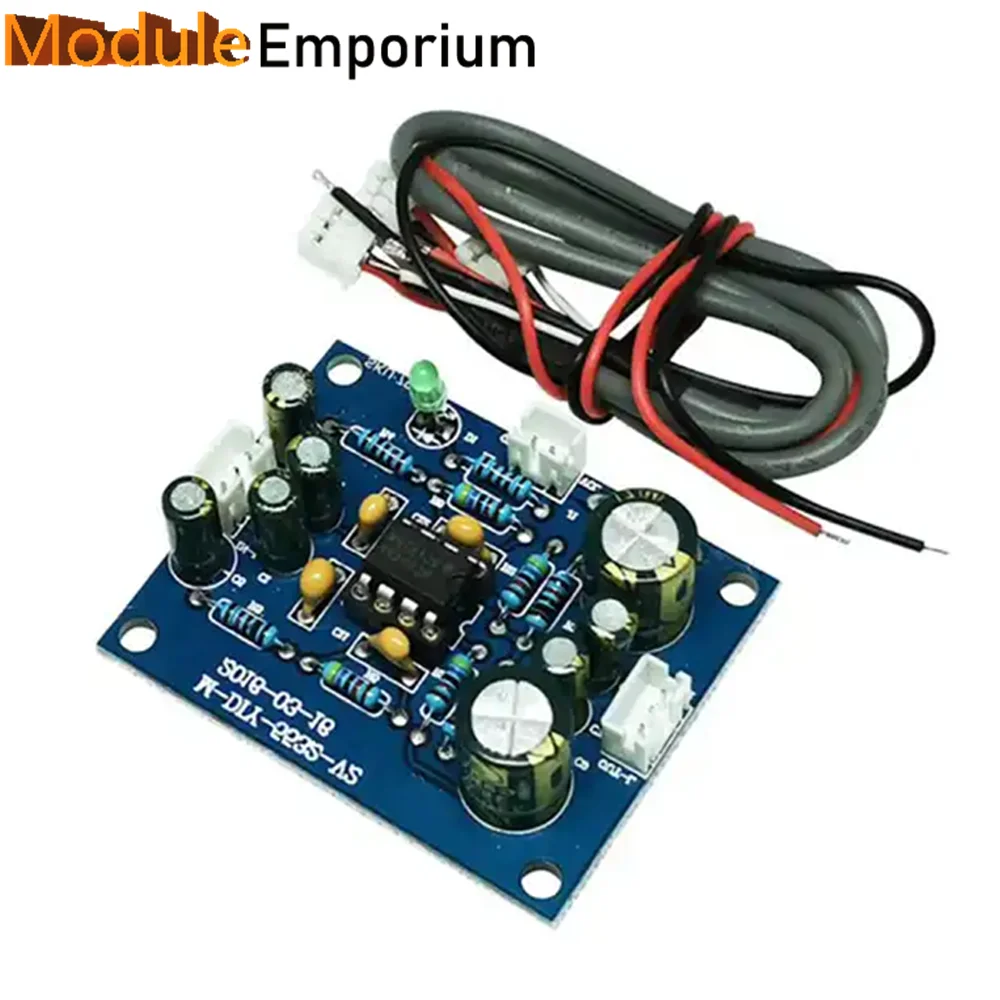 

HIFI fever-grade NE5532 amplifier pre-amp audio amplifier board pre-op amplifier module single power supply DC12-35V