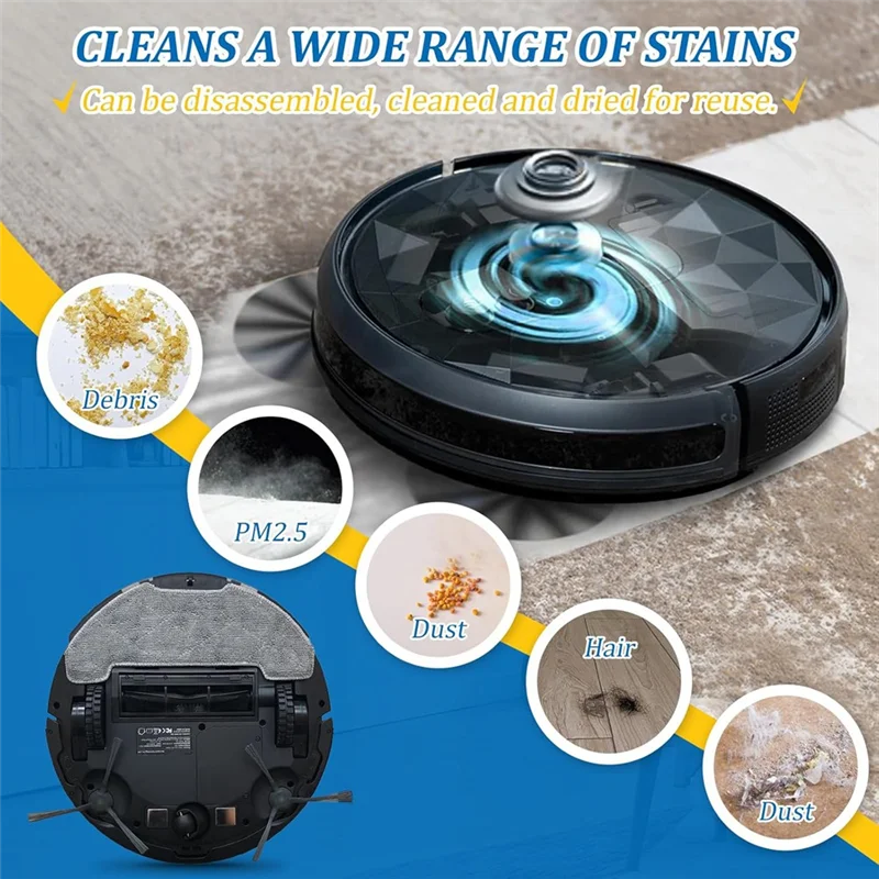 A83X-para Airrobo P20/P30 repuestos de aspiradora juego de accesorios piezas de repuesto