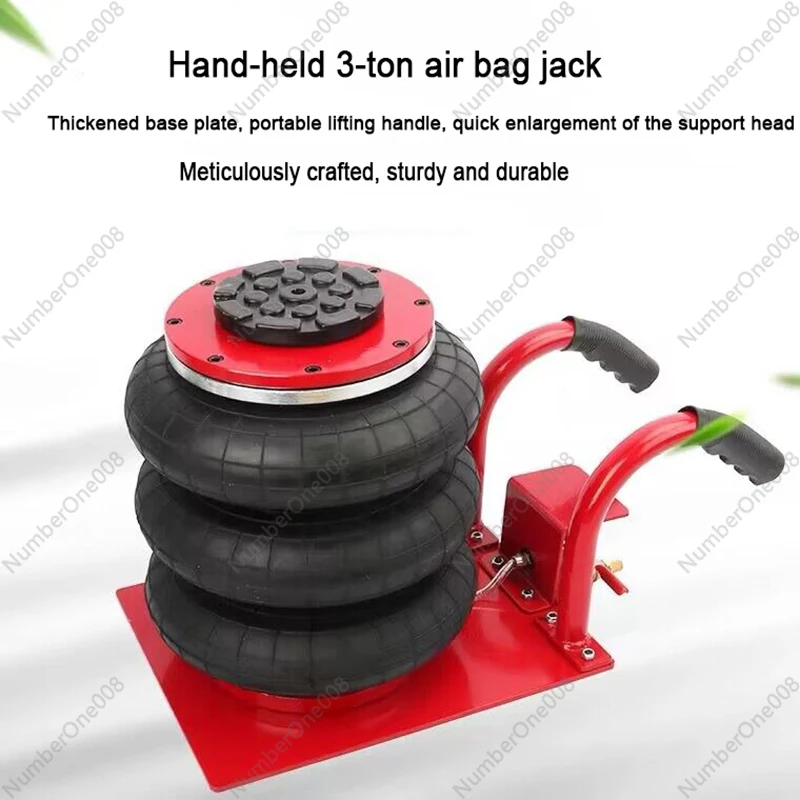 Garage Car Repair Air Jack 3 Ton Capacity Portable Pneumatic Car Jacks Heavy Duty Quick Lifting