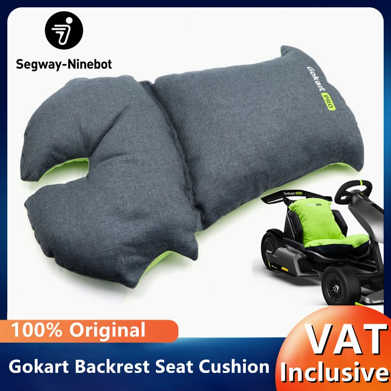 Gokart Backrest Seat Cushion Waist Liner Protect for Ninebot by Segway GoKart Pro Gokart Kit Comfortable Backrest Soft Pillow