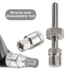 Bicycle Bottom Bracket Remover, Bike Bottom Bracket Tool with Anti‑Drop Device Crank Puller Remover 20 Teeth Anti-Slip Tool