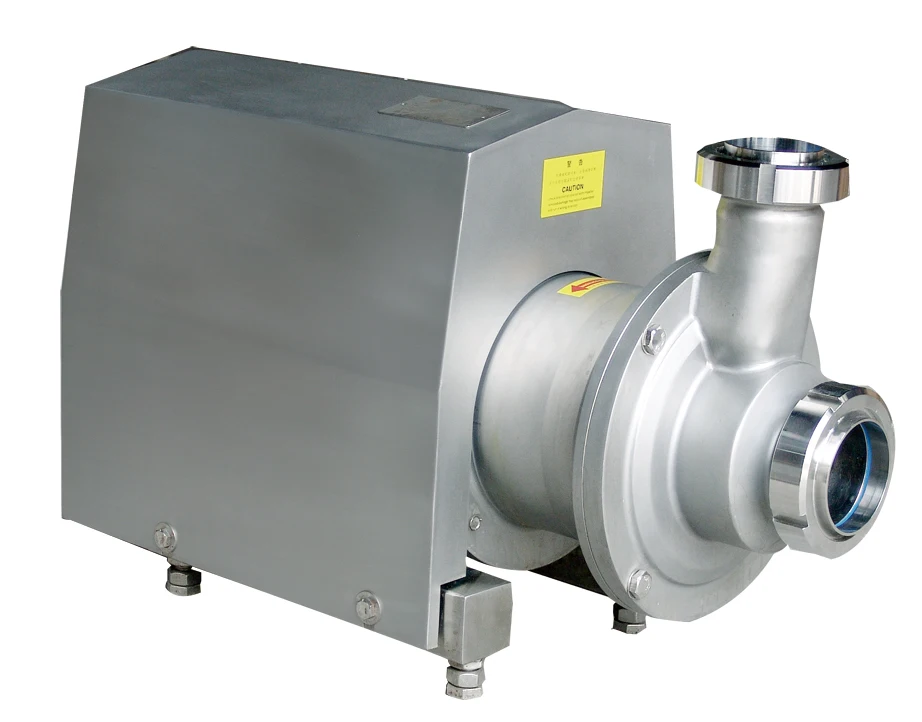 30T/24M 7.5KW Stainless Steel Sanitary CIP Self Sucking Pump