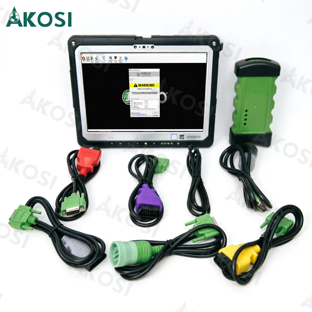 

Диагностический сканер для тяжелых грузовиков JPRO DLA Diagnostic 2024 DLA+2.0 с интерфейсом для дизельных двигателей + планшет CF33